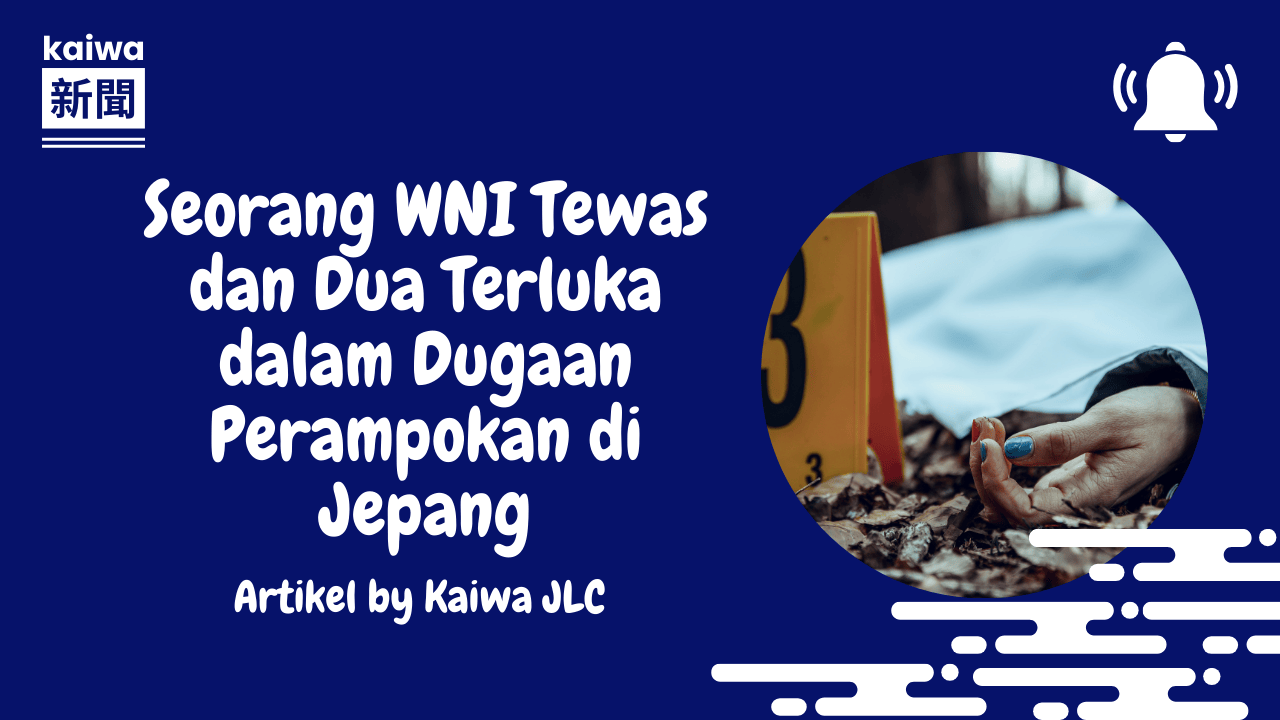 Seorang WNI Tewas dan Dua Terluka dalam Dugaan Perampokan di Jepang Thumbnail