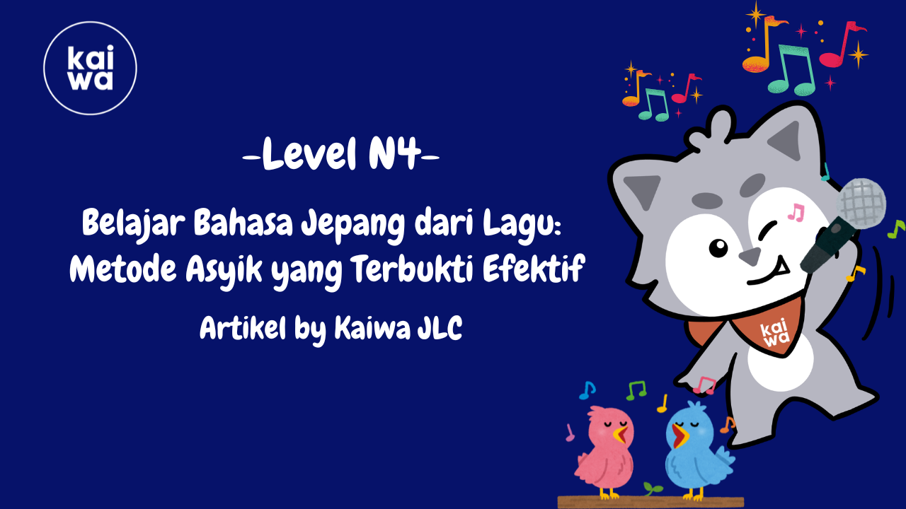 Belajar Bahasa Jepang dari Lagu:  Metode Asyik yang Terbukti Efektif Thumbnail